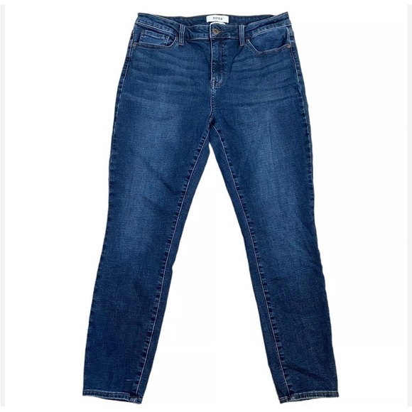 pistola Denim - Pistola High Rise Skinny Stretch Blue Denim Women's Jeans Size 18W